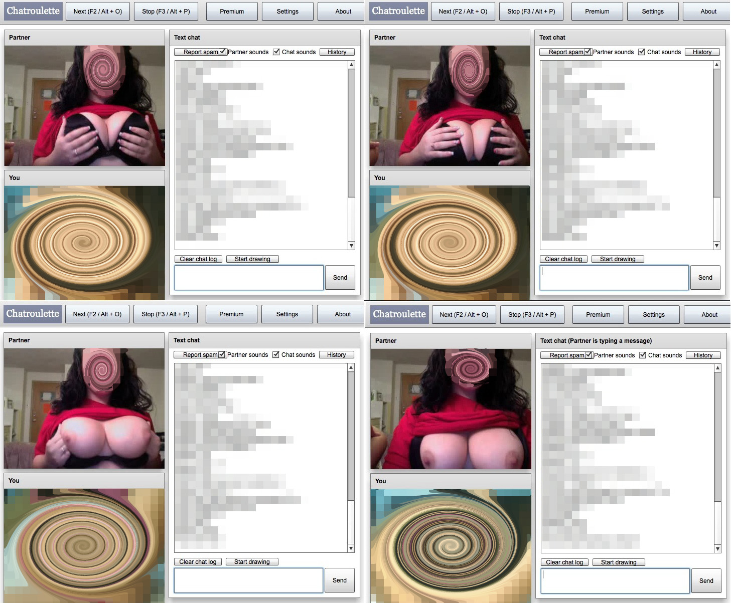 bojana maric recommends huge boobs chatroulette pic