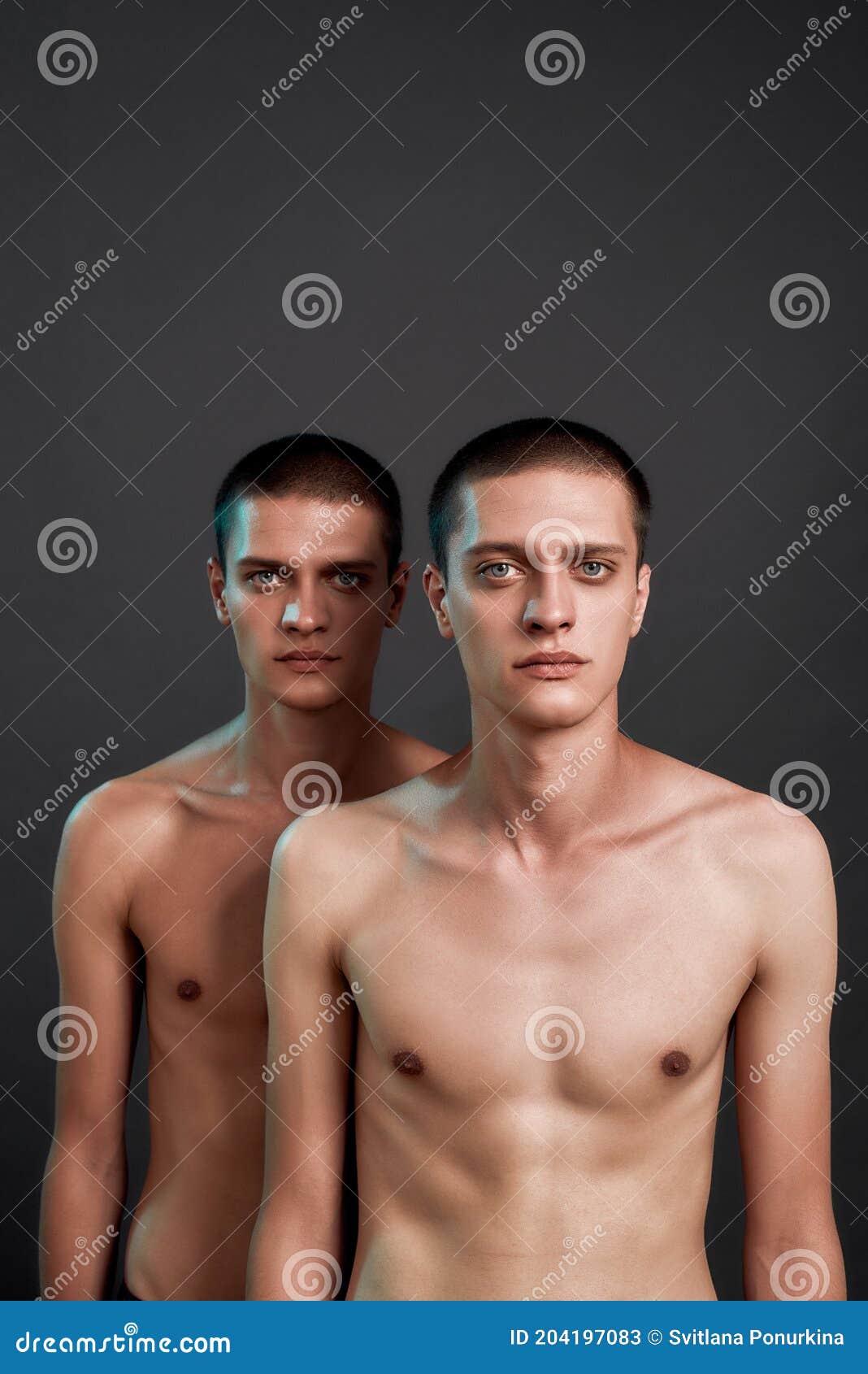 naked twin guys