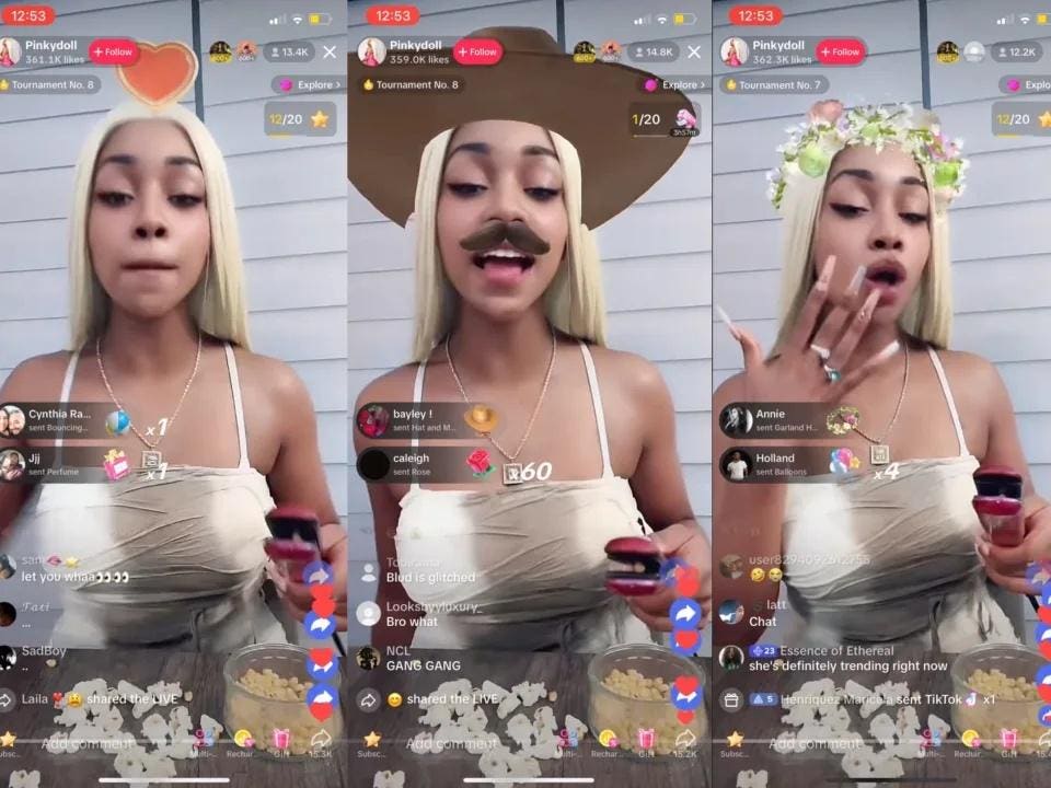 Best of Pinky doll tiktok leak