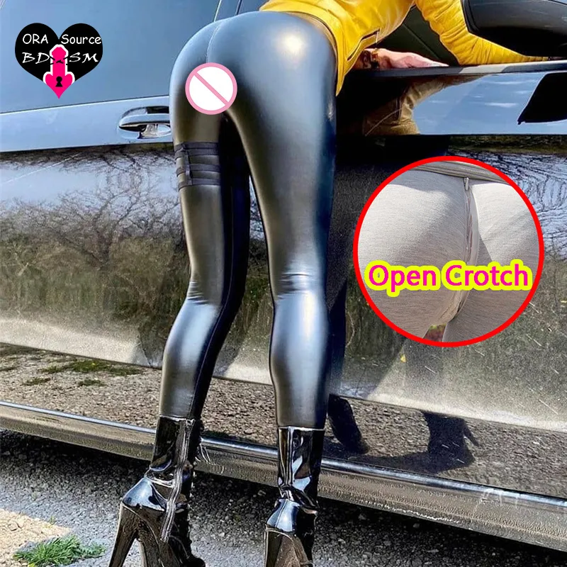 crotchless leggings porn