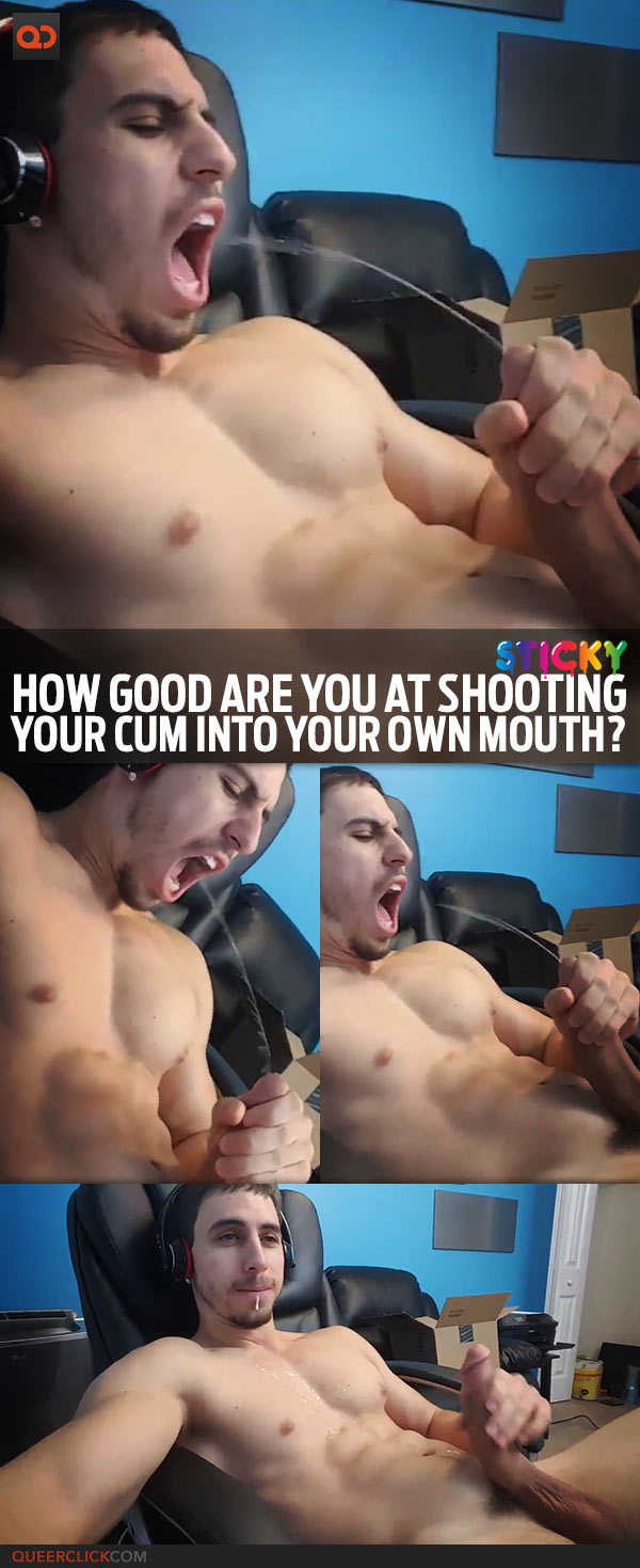 cuming in your own mouth