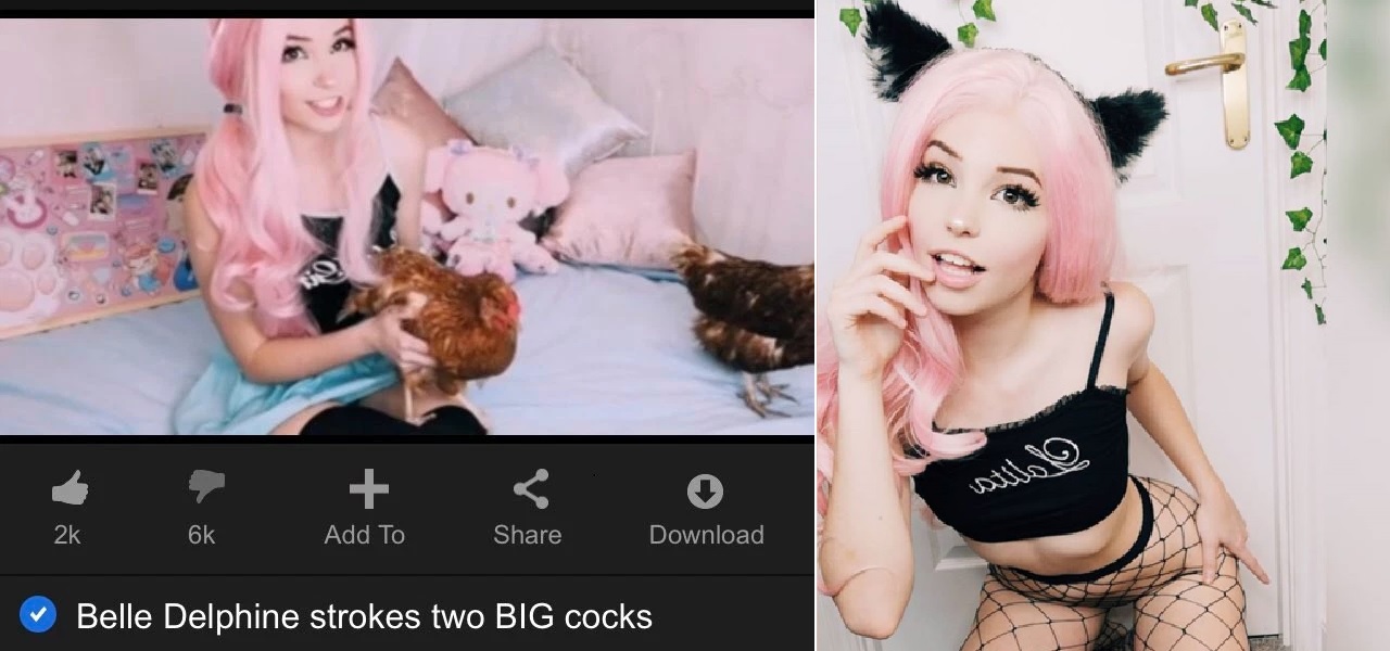 christina ming recommends belle delphine naked videos pic