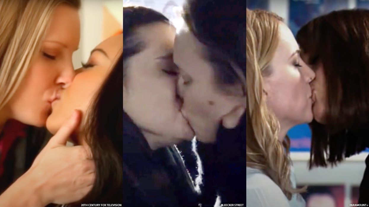 adrian arambulo recommends lesbian kiss strip pic