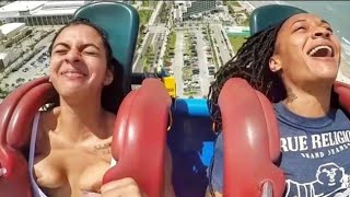 donny hendee recommends sling shot ride boob slip pic