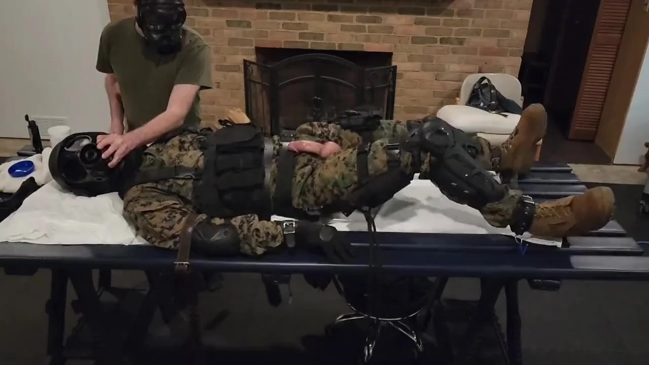 masked military men porn