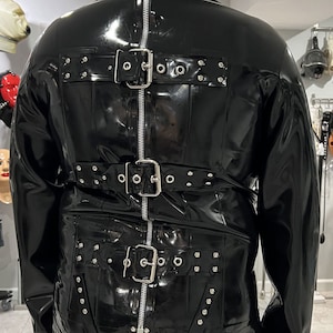 latex straightjacket