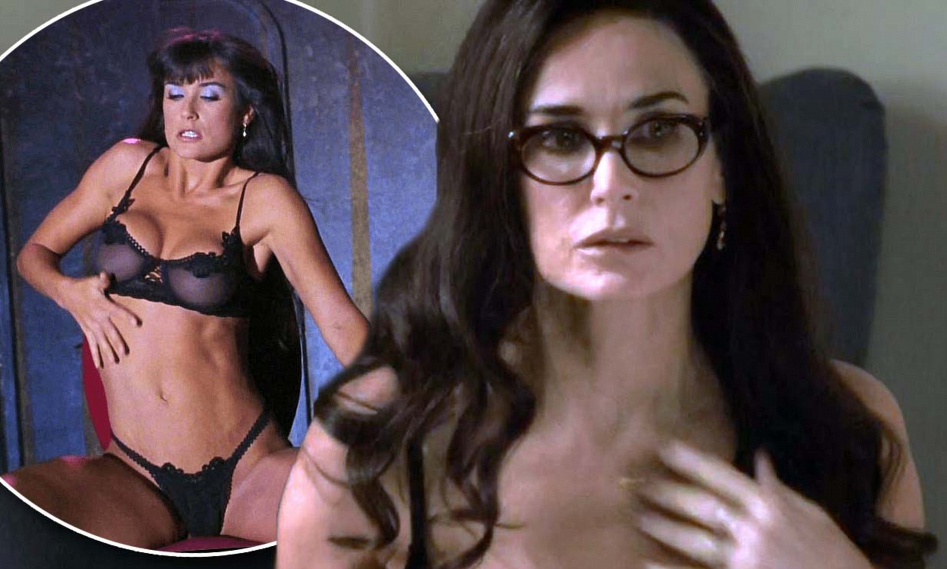 bill cocker share demi moore titts photos