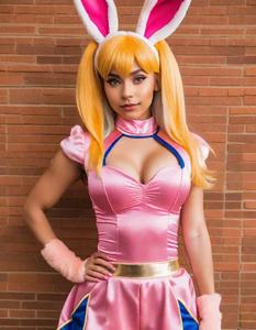 basira balogun share lola bunny cosplay photos