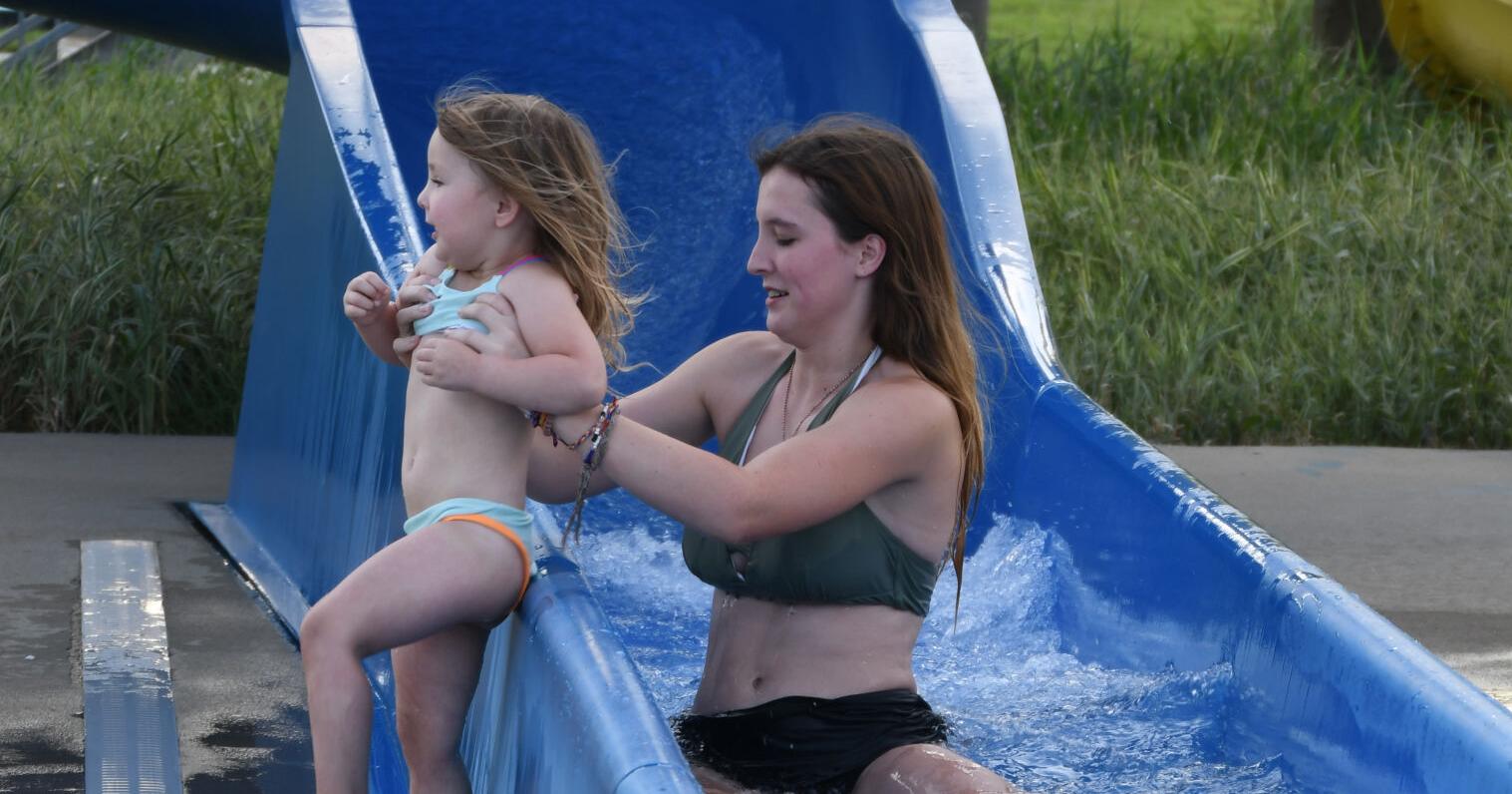 nipple slip at water park