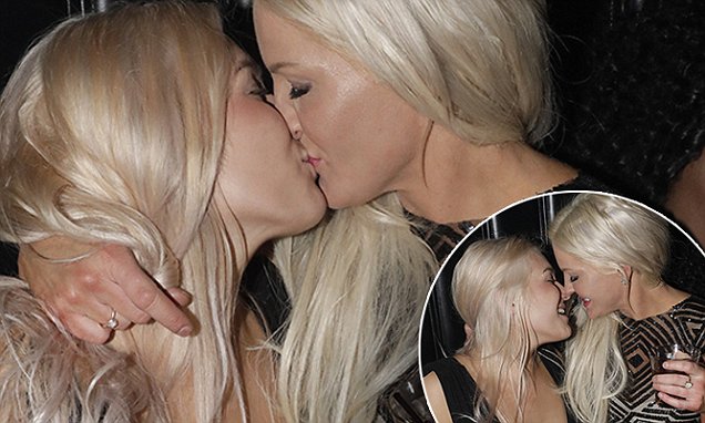 alex geller add hot blonde lesbians kissing photo