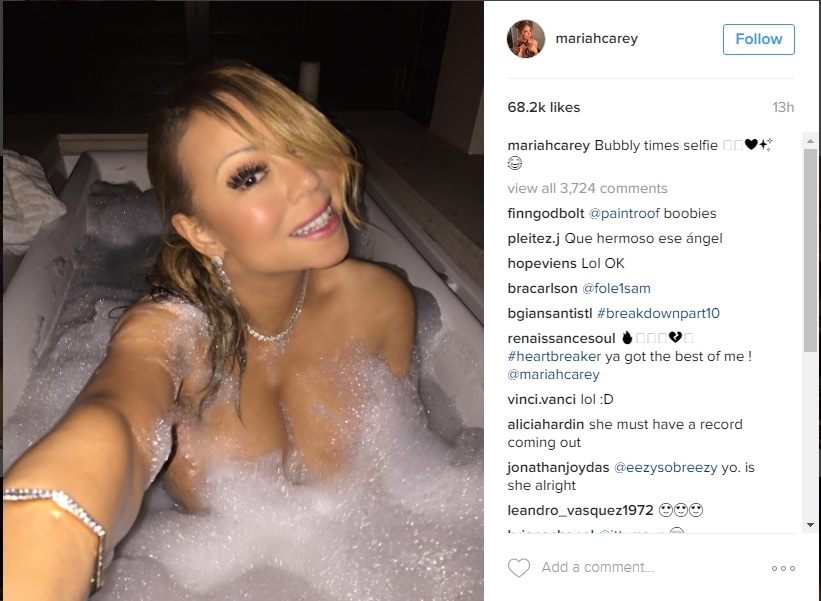 denise mathews recommends mariah carey nude pic