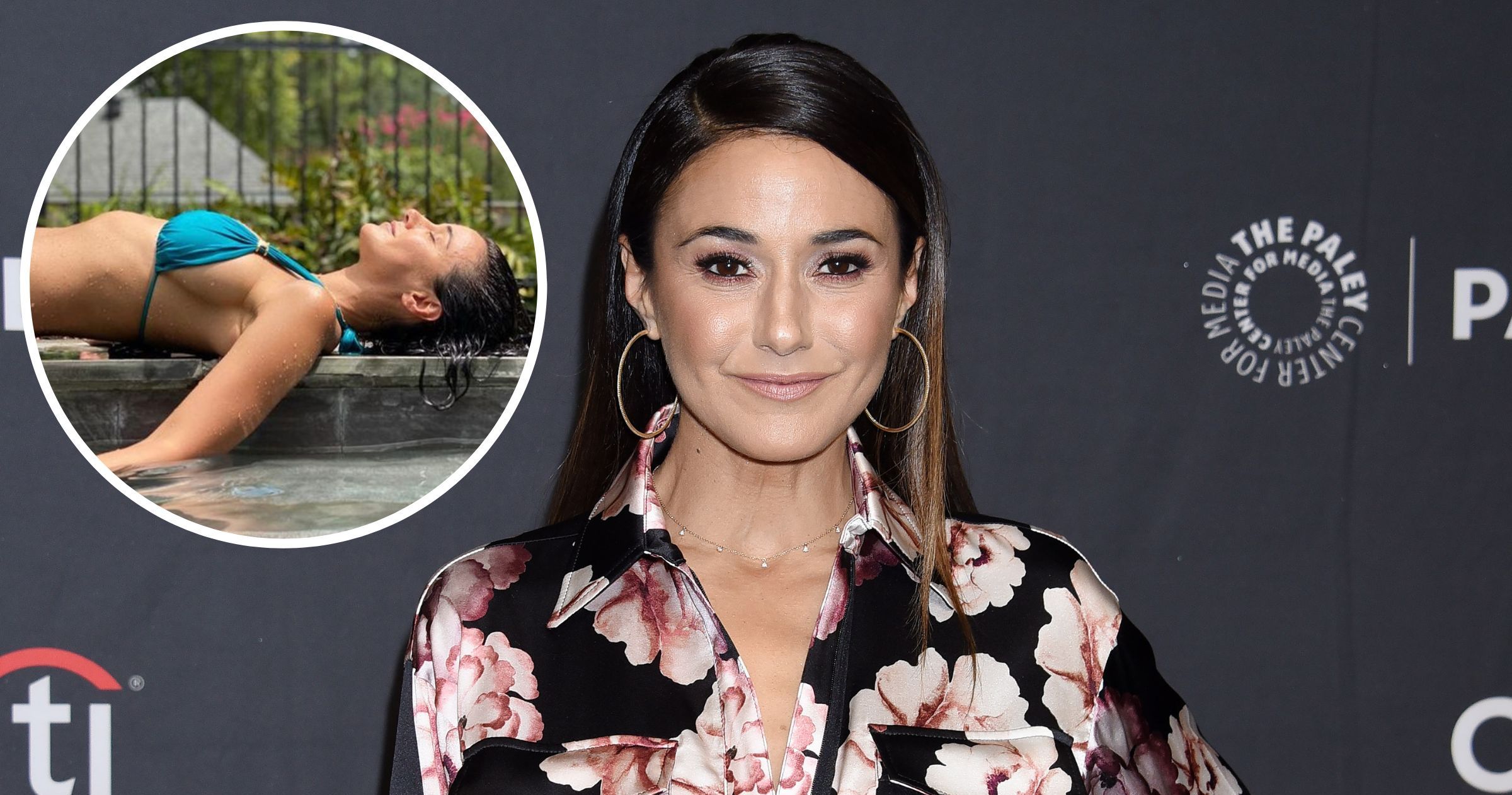 claudia balbuena recommends Emmanuelle Chriqui Bikini