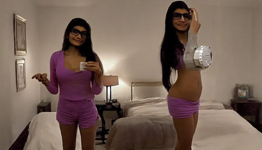 dane borg add photo mia khalifa bed