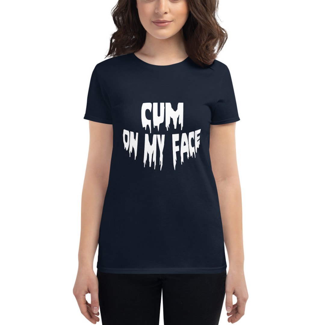 cumming on shirt