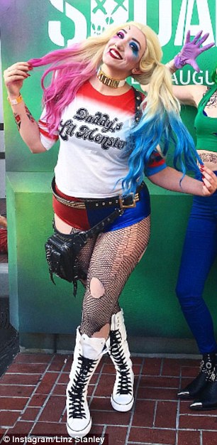 david alflen recommends fat harley quinn pic