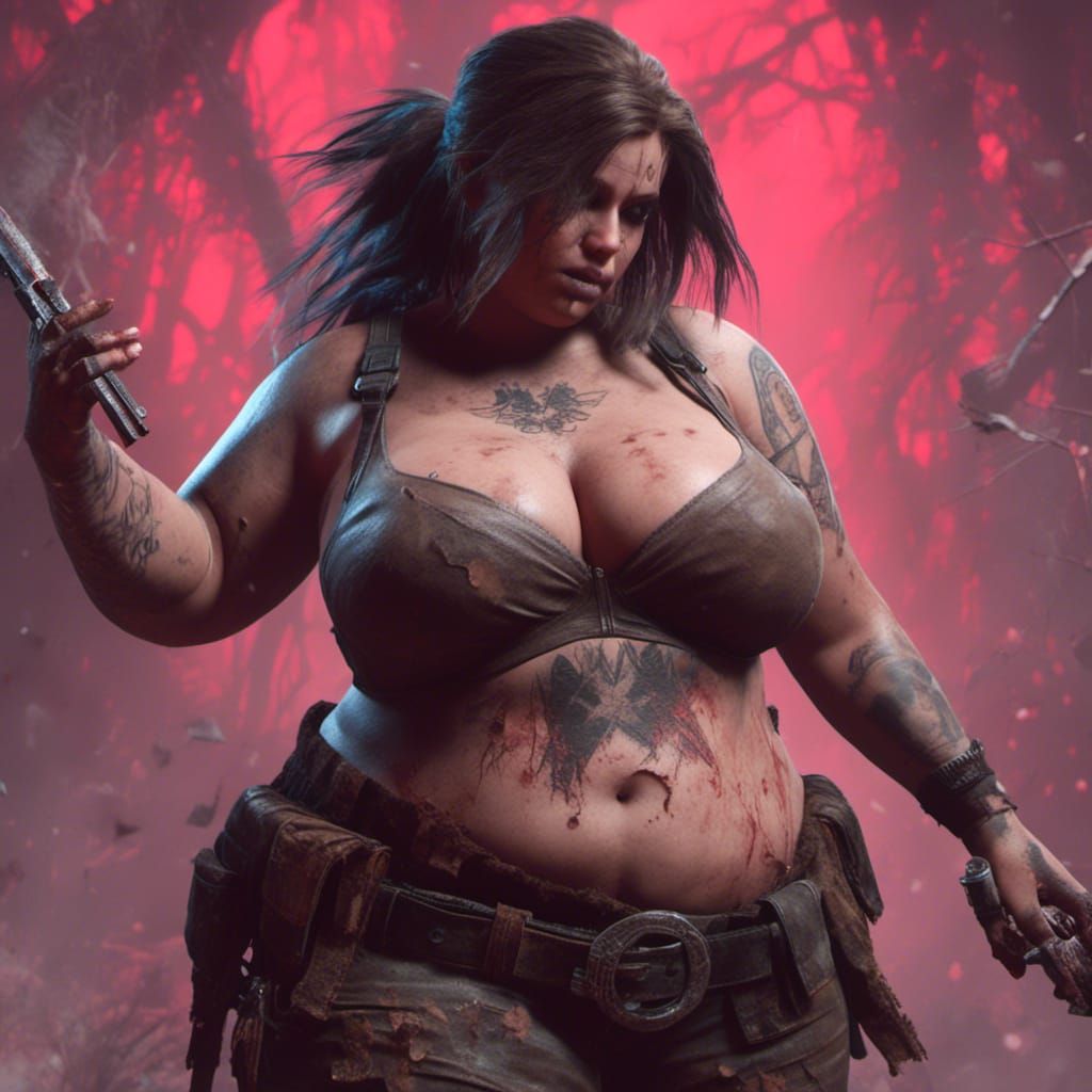 diane lenox recommends Fat Lara Croft