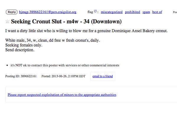 Best of Craigslist blow jobs