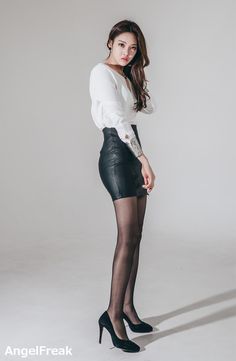 long legs asian