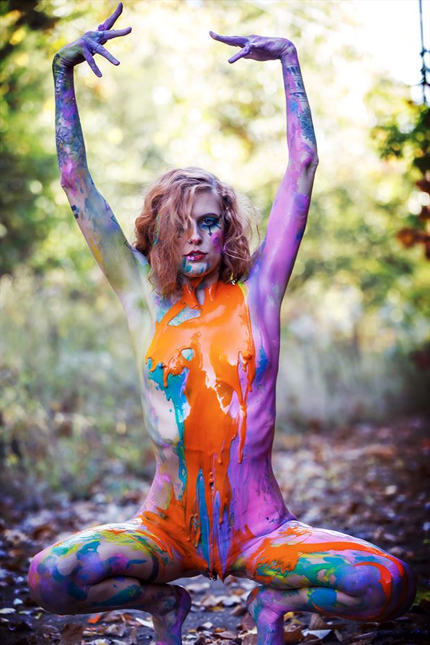 denis ducharme share full nude body paint photos