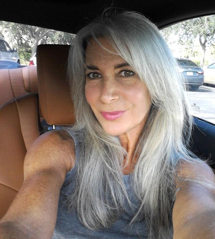 gray haired milf