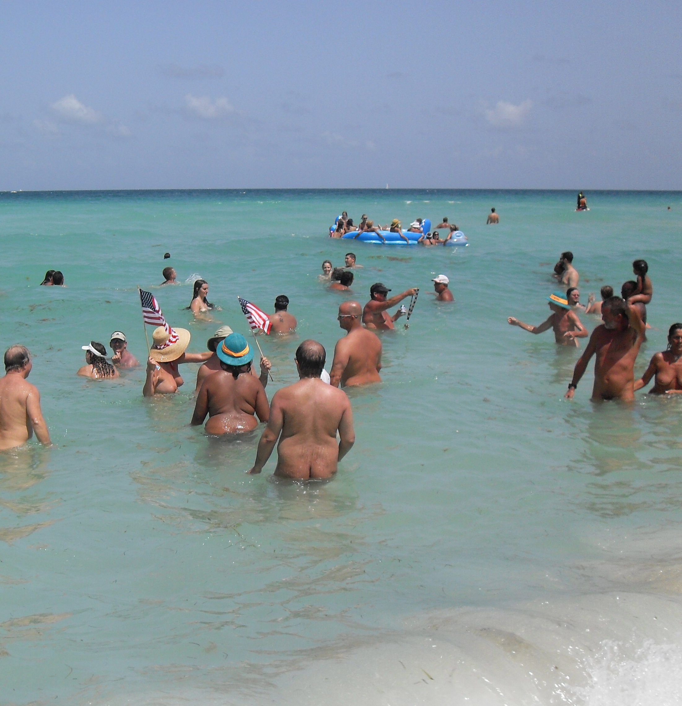 Best of Haulover beach clothing optional section