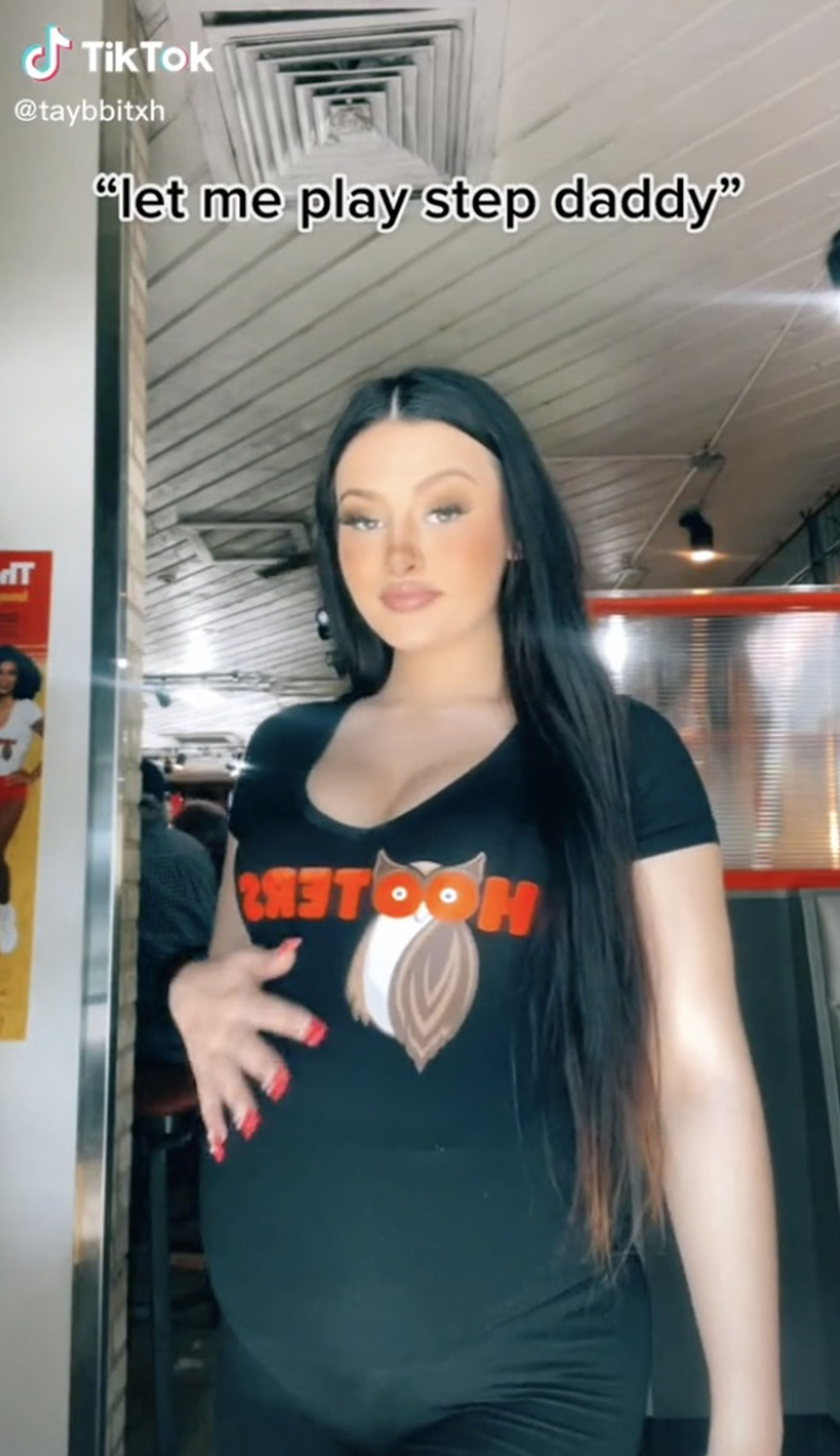 hooters big tits