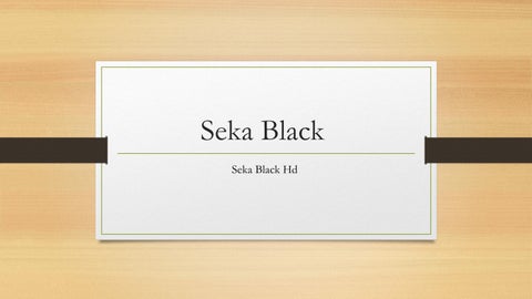 How Old Is Seka Black clips ipod