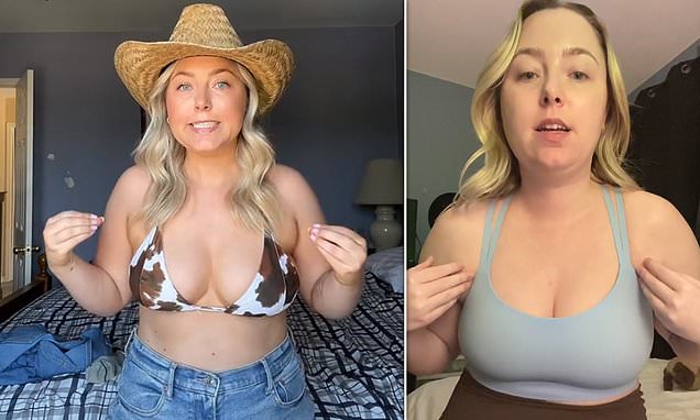 amanda storment share huge breast in public photos