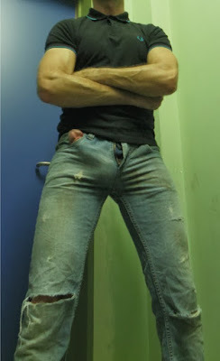 huge bulge jeans