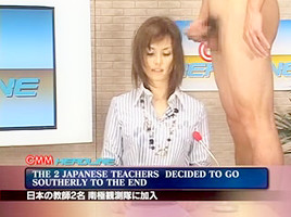 Best of Japanese newsreader bukkake