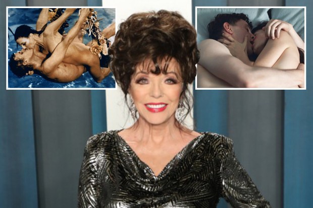 andy lachman share joan collins naked photos