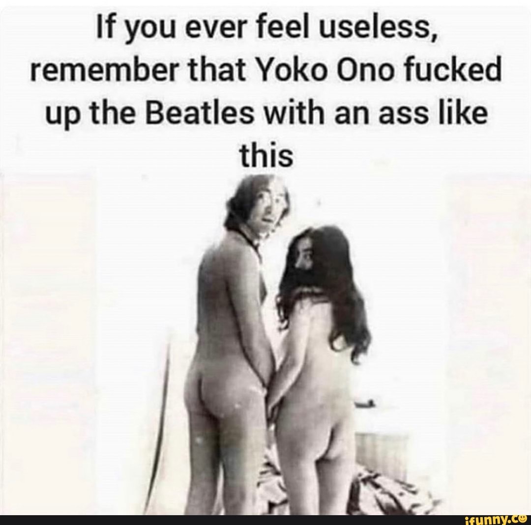 John Lennon Yoko Ono Butts polish sexmasterka