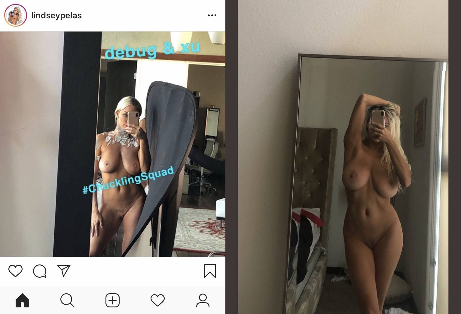 alan chrystal recommends linsey pelas nude pic