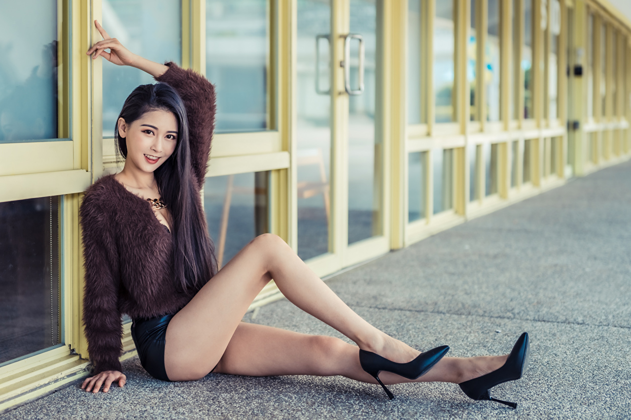 Best of Long legs asian