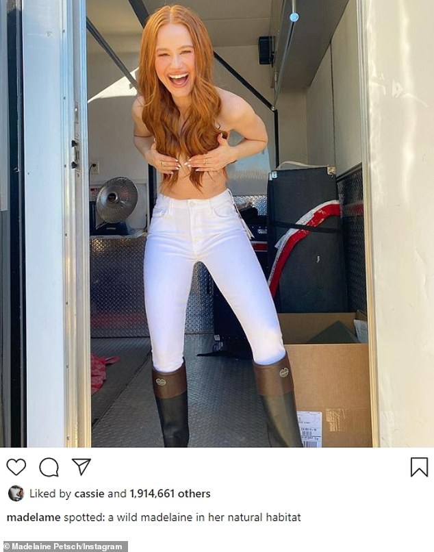 amanda jeffreys recommends madelaine petsch nude pic