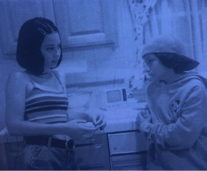 deb vohs share mid 90s finger scene photos