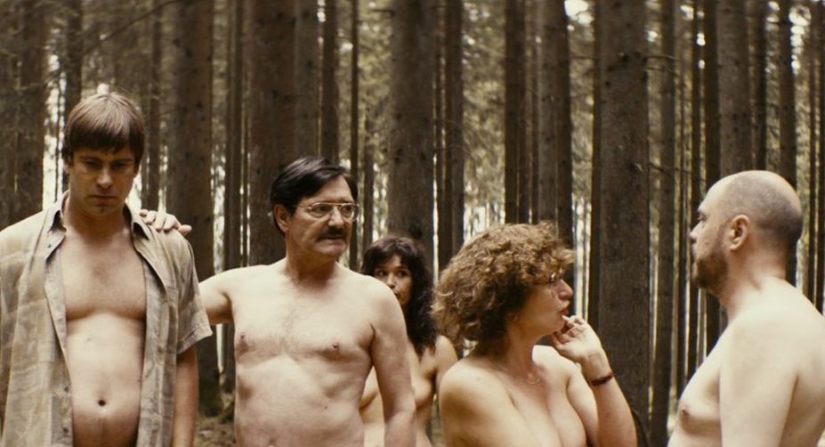 mother and son nudist