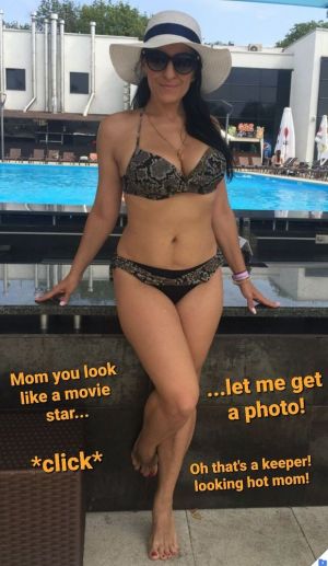 caroline mesropian add photo mother bikini porn