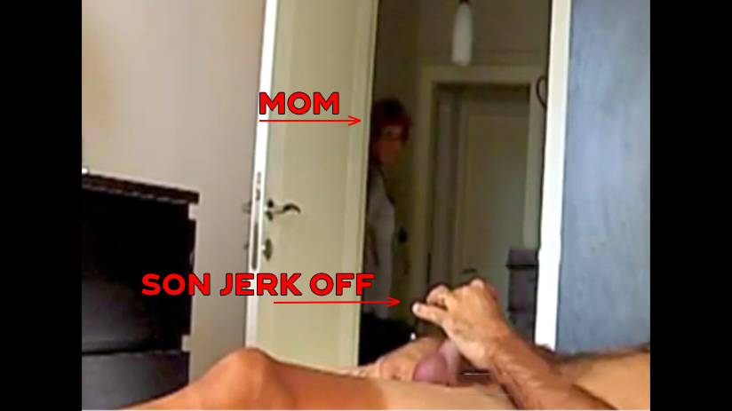 Best of Mother caught son jerking off