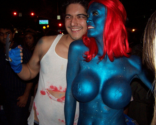 mystique tits