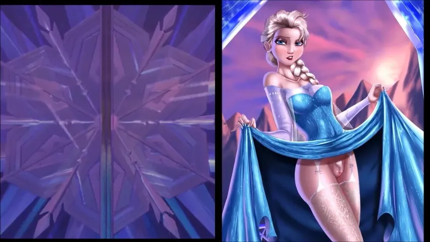 Best of Naked elsa frozen