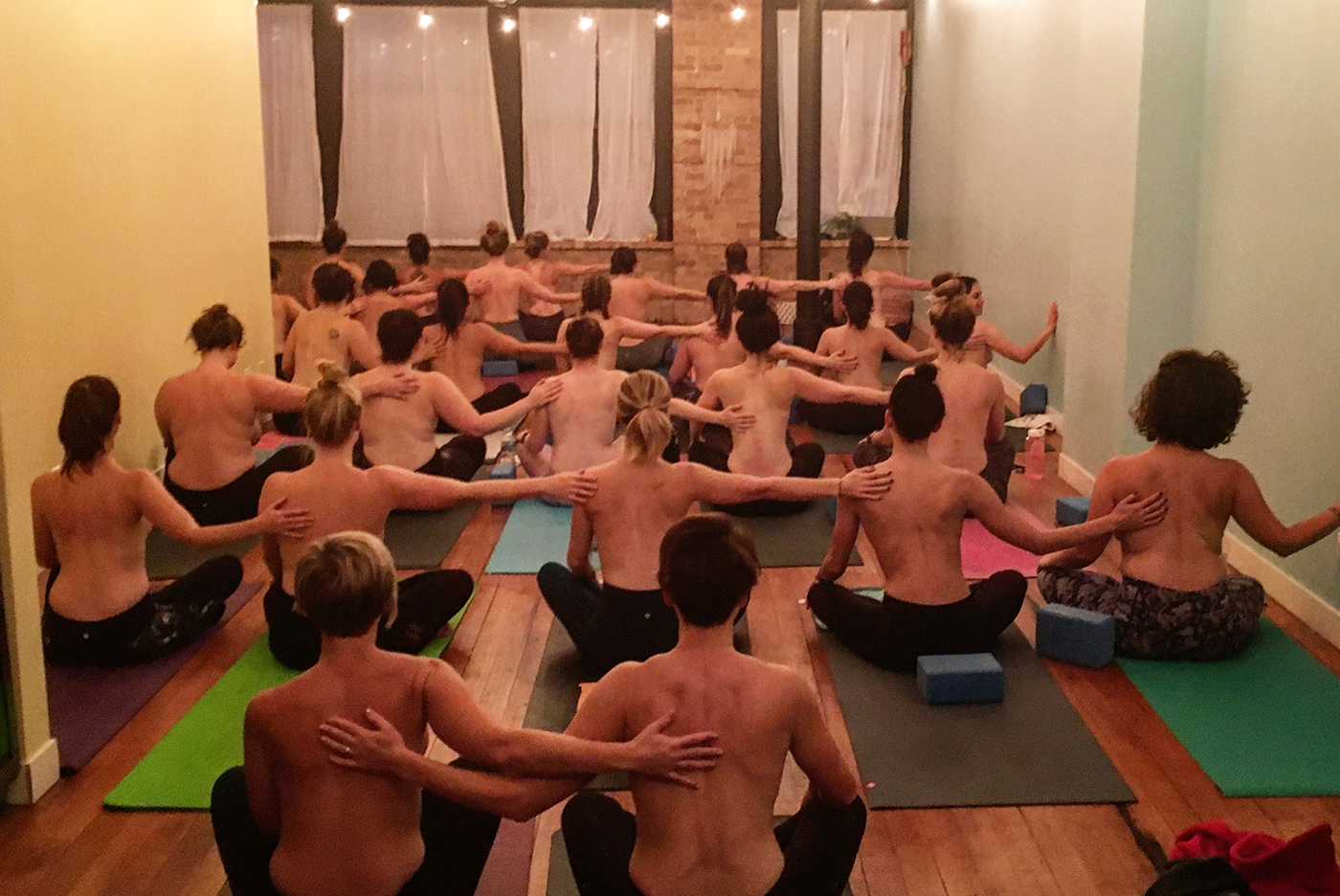 billy dejesus recommends naked group yoga pic