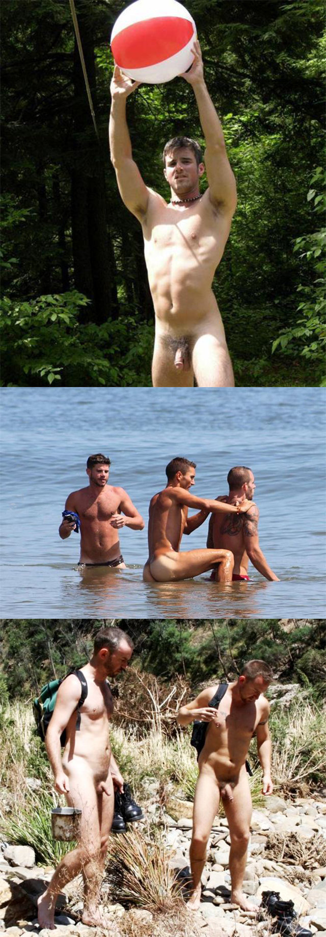 naked guys play