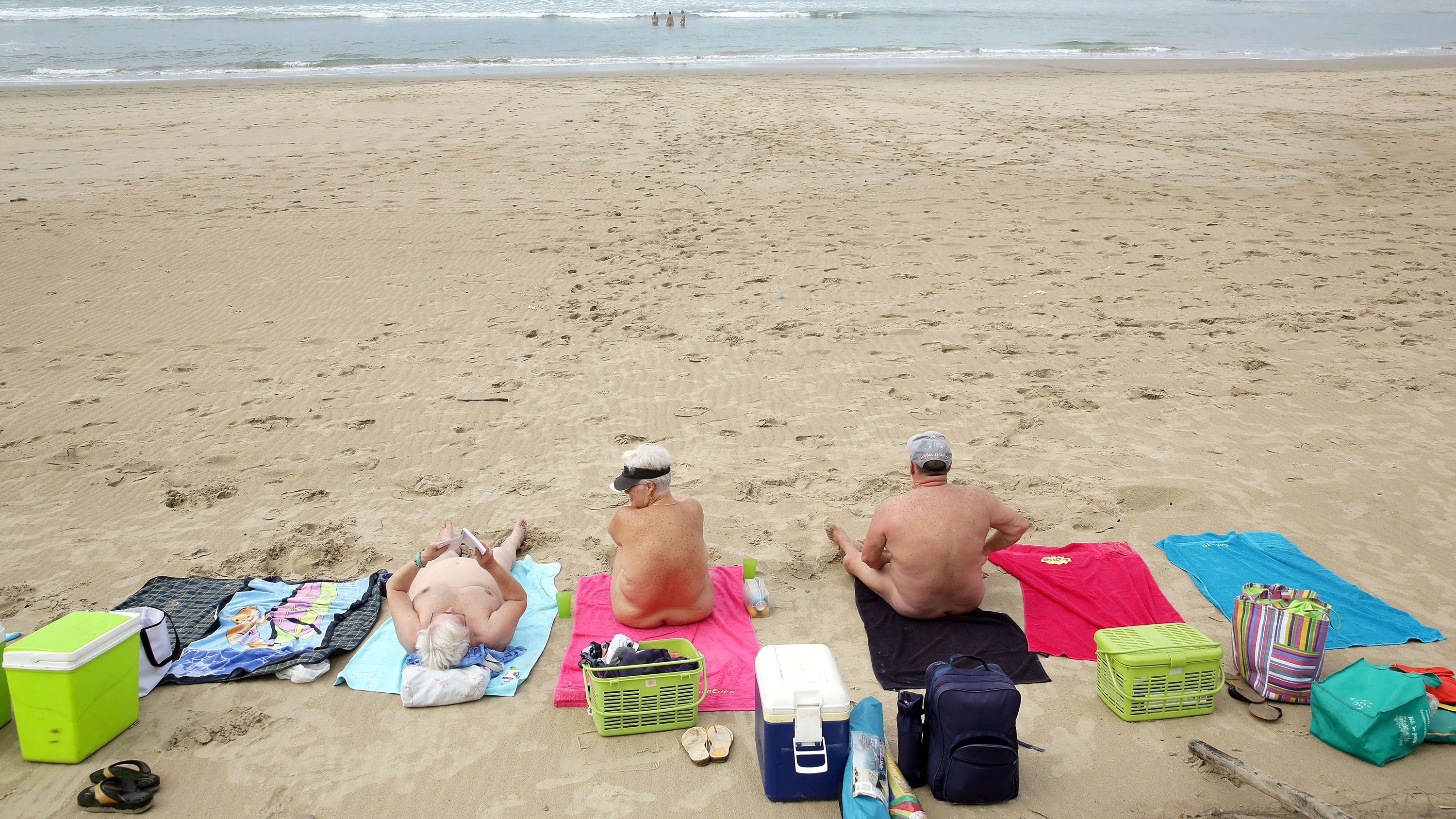 Best of Naked on a nude beach