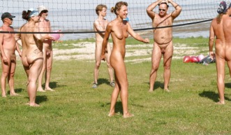 alexandrea larson recommends naked vollyball pic