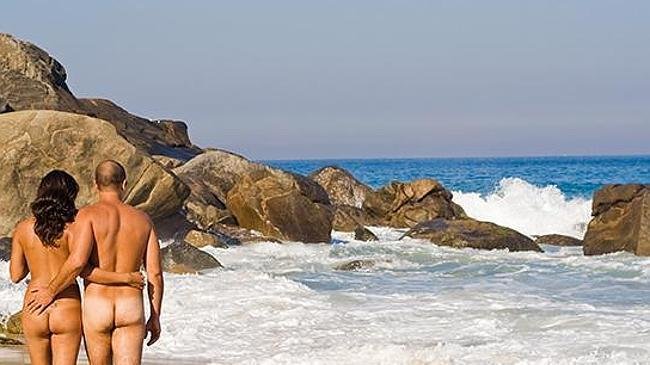 Nude Beach Friends girls sign