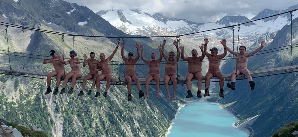 ben crossingham recommends nude hiking pic