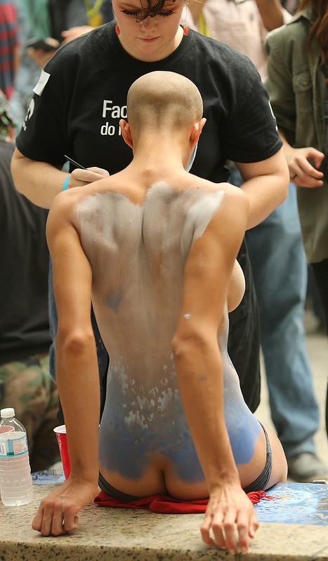 Best of Nude male bodypaint