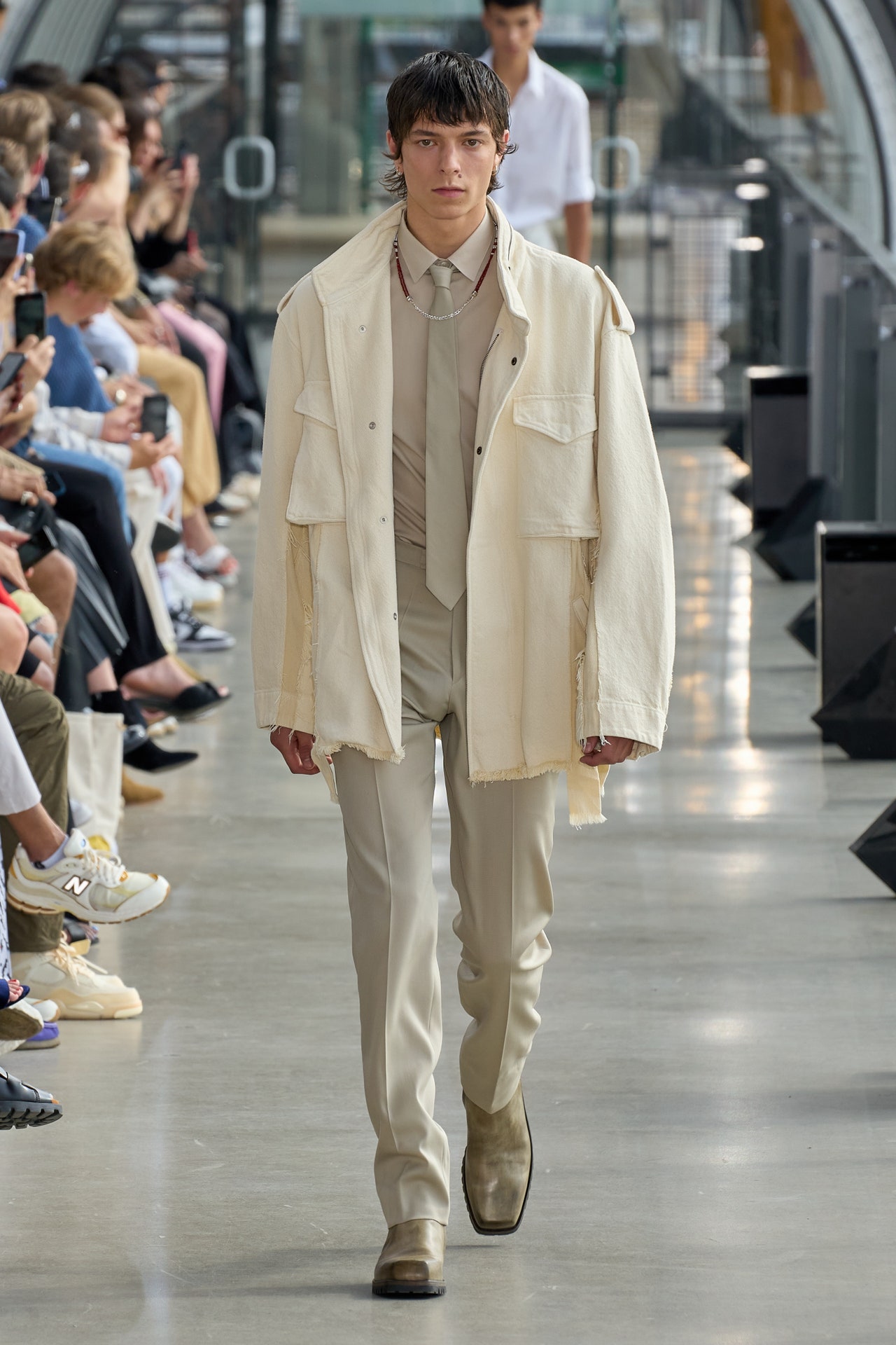 claudine berry recommends nude men runway pic