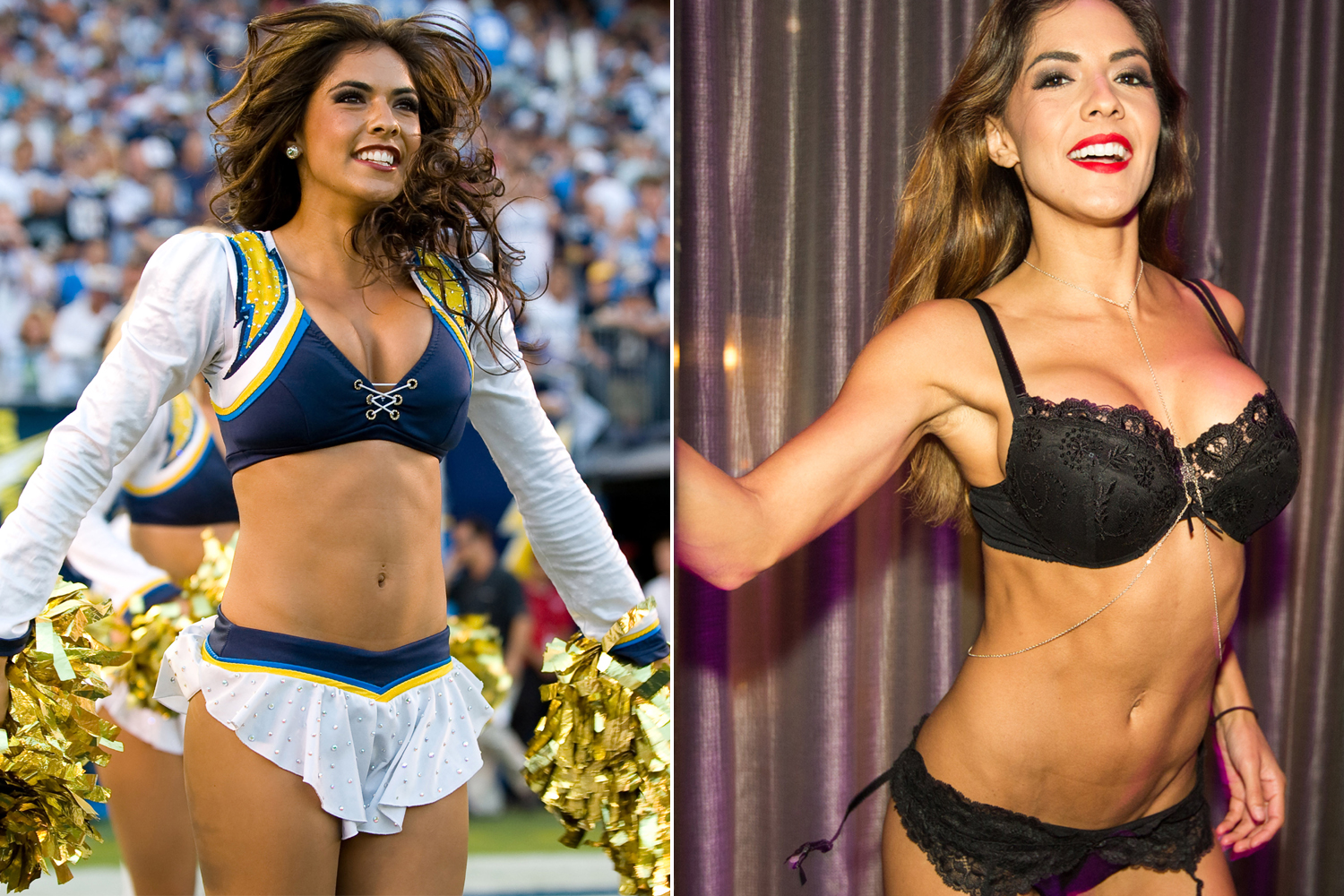 andrea urbano recommends Nude Nfl Cheerleaders